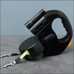 Hondenlijn Dubbel Huisdier Reizen Leer