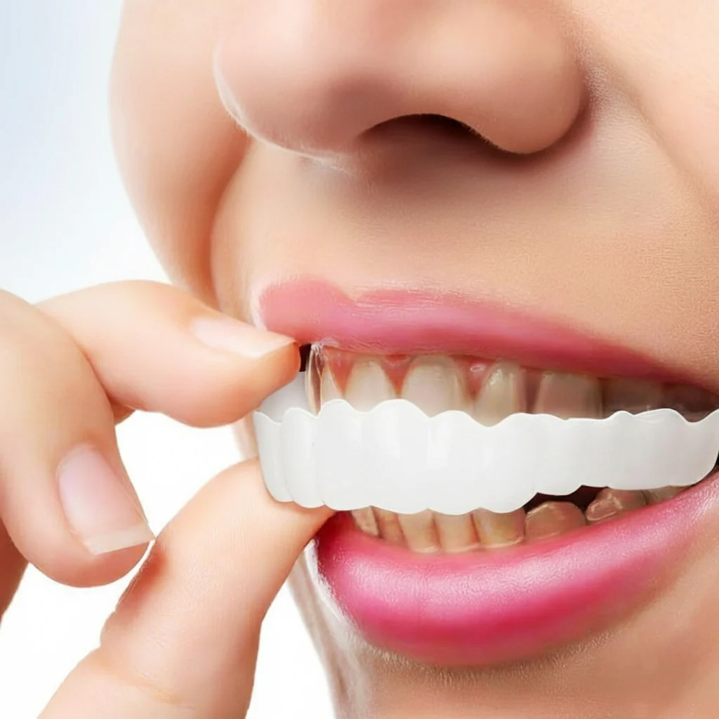 Facings Tanden Snap On Veneer Cosmetisch Gebit Smile Set - Afbeelding 3