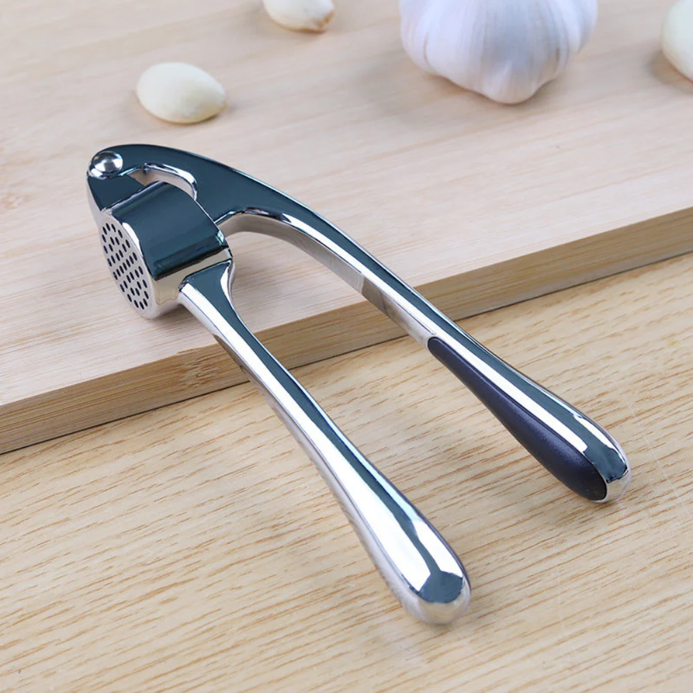 Knoflookpers Ergonomische Handgrepen RVS Keukengerei - Afbeelding 6