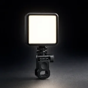 LED Videolamp Clip Oplaadbaar Dimbaar Camera Laptop