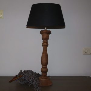 Houten tafellamp