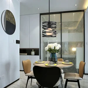 SteelWave - Metalen Draadlamp