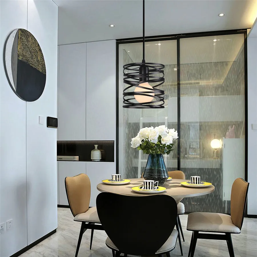 SteelWave - Metalen Draadlamp