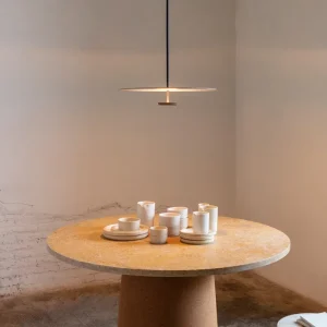 LuxeRing - Minimalistische LED Hanglamp voor Eetkamer & Kantoor