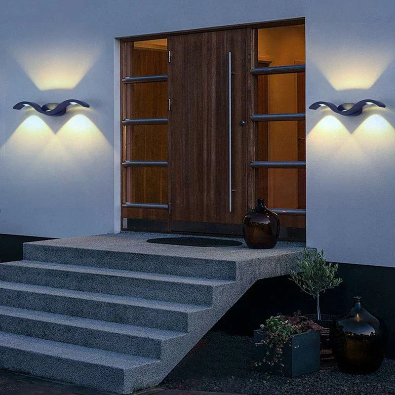 LumiWall - Moderne LED Wandlamp voor Buiten, Weerbestendig & Energiezuinig - Afbeelding 3