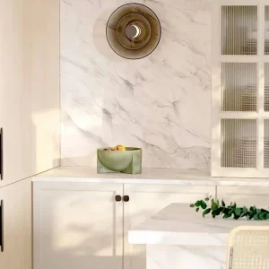 LumiDisc – Amber glazen wandlamp voor een warme sfeer