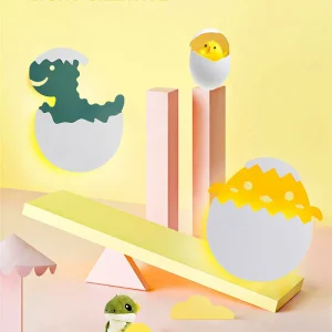 EggLight - Kinder Wandlamp in Ei-vorm – LED Nachtlamp voor Kinder- en Babykamers