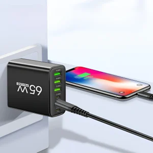 Oplader USB Snellader Multi Poort Oplaadstation Smartphone Tablet