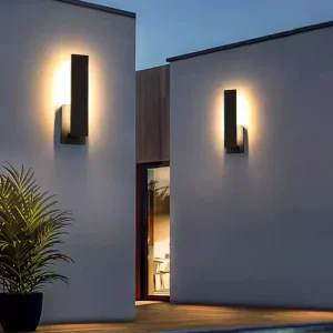 LumiEdge – Minimalistische Waterdichte LED Buitenwandlamp voor Moderne Terrassen & Tuinen