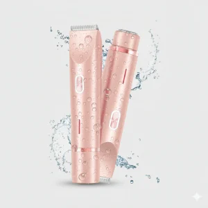 2In1 Pijnloze Trimmer Bikini Gezicht Gladde Huid Zonder Irritatie