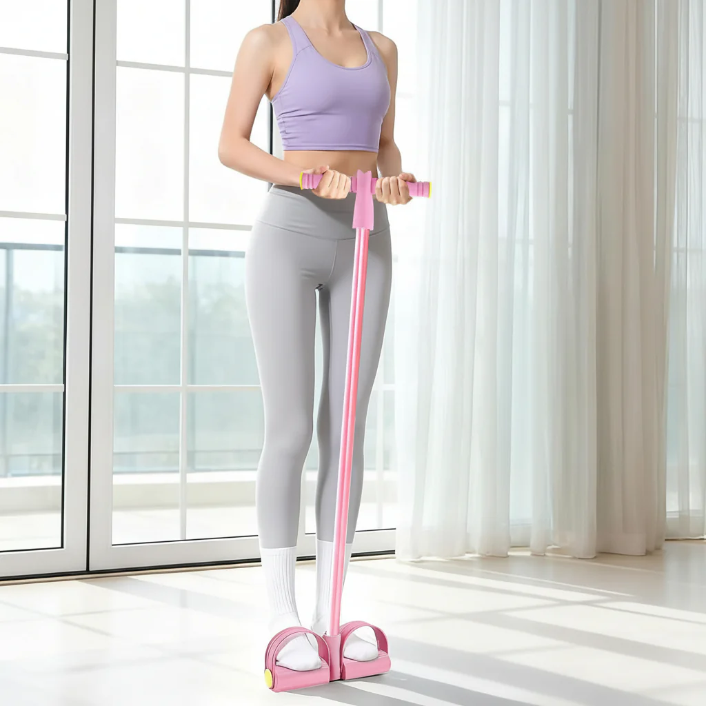 Fitnessband Weerstand Pedalen Full Body Training Thuis - Afbeelding 5