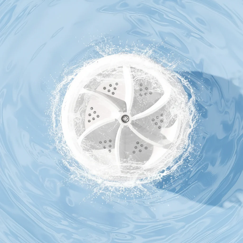 Wasmachine Draagbaar Mini USB Ultrasoon Reizen Appartement - Afbeelding 4