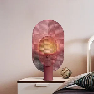 LumeGrid – Scandinavische Tafellamp met Dimbare LED-verlichting voor Stijlvolle Interieurs