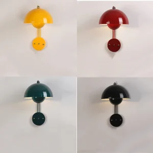 NordicGlow - Minimalistische Multikleur LED Wandlamp voor Slaapkamer en Woonkamer