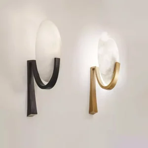 NordicGlow - Marmeren Wandlamp Met Moderne Elegantie