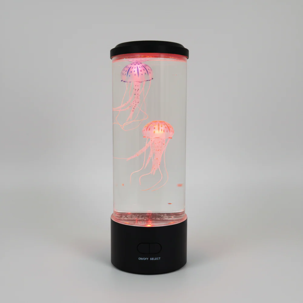 SerenitySphere - Aquarium & Kwallen Lavalampe | Rustgevend Stemmingslicht | 7 Kleuren LED - Afbeelding 7