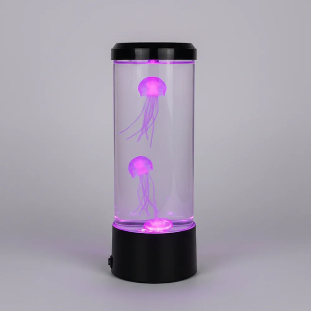 SerenitySphere - Aquarium & Kwallen Lavalampe | Rustgevend Stemmingslicht | 7 Kleuren LED - Afbeelding 8