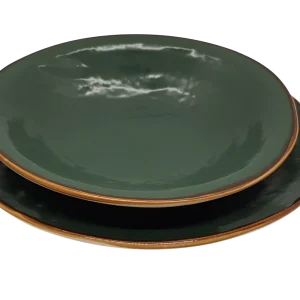 Diep Bord met Dinerbord - Groen