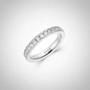 Elegante Ring Cubic Zirconia 925 Sterling Zilver
