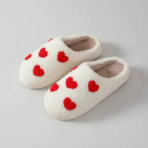 Kussen Huisslippers HartPaddenstoel Motief Zachte Memory Foam
