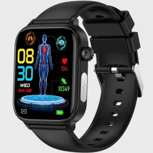 Smartwatch Gezondheid Monitor SOS Glucosemeting