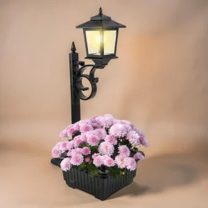 Solar Tuinlamp Buitenlamp Bloempot Wandlamp Tuinverlichting