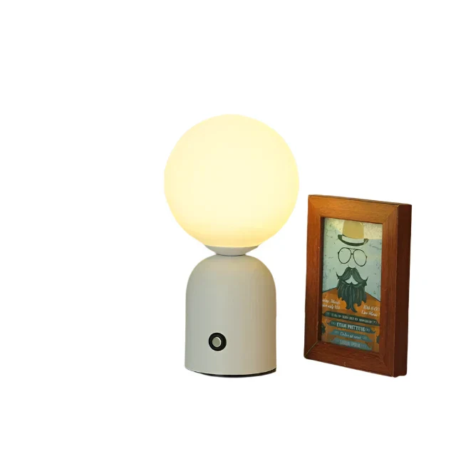 GlowLuxe - Oplaadbare LED Tafellantaarn, Draadloos en Dimbaar - Afbeelding 7