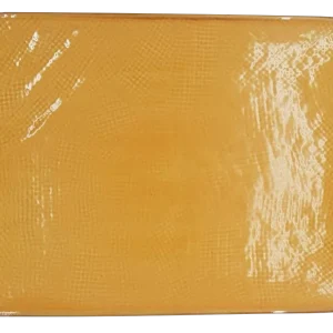 Rechthoekig Bord Geel 28cm * 19.5cm