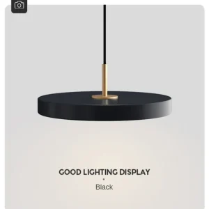 StaalStraling - UFO Metalen LED Hanglamp