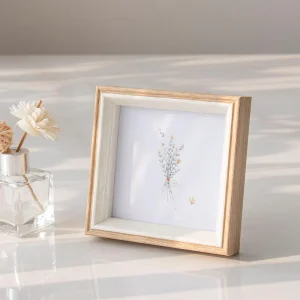 Vierkante Resin Fotolijsten met Desktop Wanddecoratie