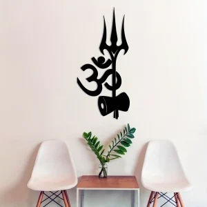 ShivaDecor - Adiyogi Metalen Wandsculptuur