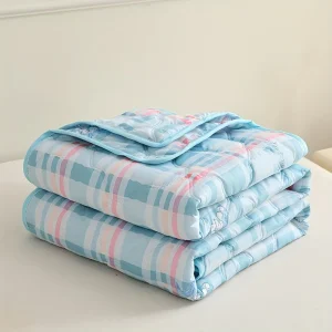 Soft & Lightweight Zomerdeken - Ademend en Huidvriendelijk Plaid voor Bank, Airconditioning en Meervoudig Gebruik