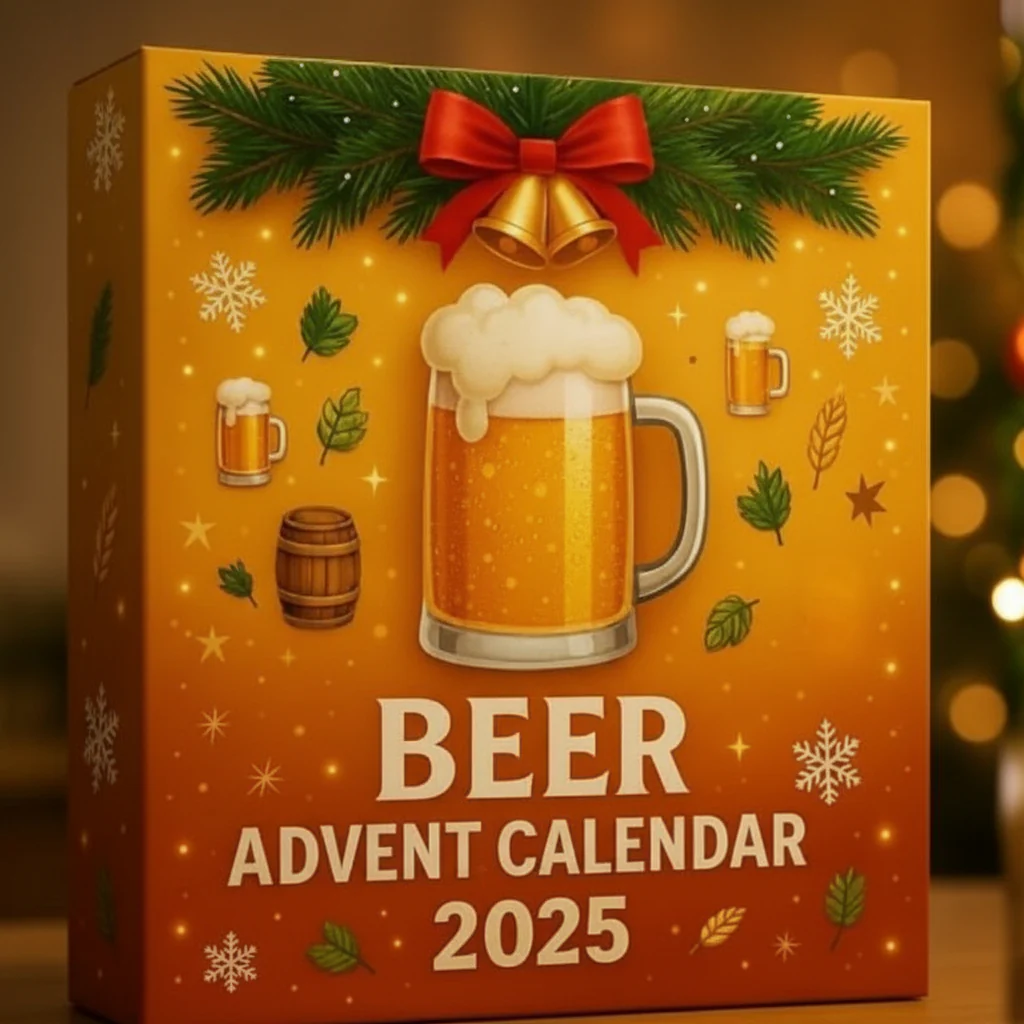 Adventskalender Kerst Decoratie Bier Stijl Ornamenten Set Volwassenen - Afbeelding 6