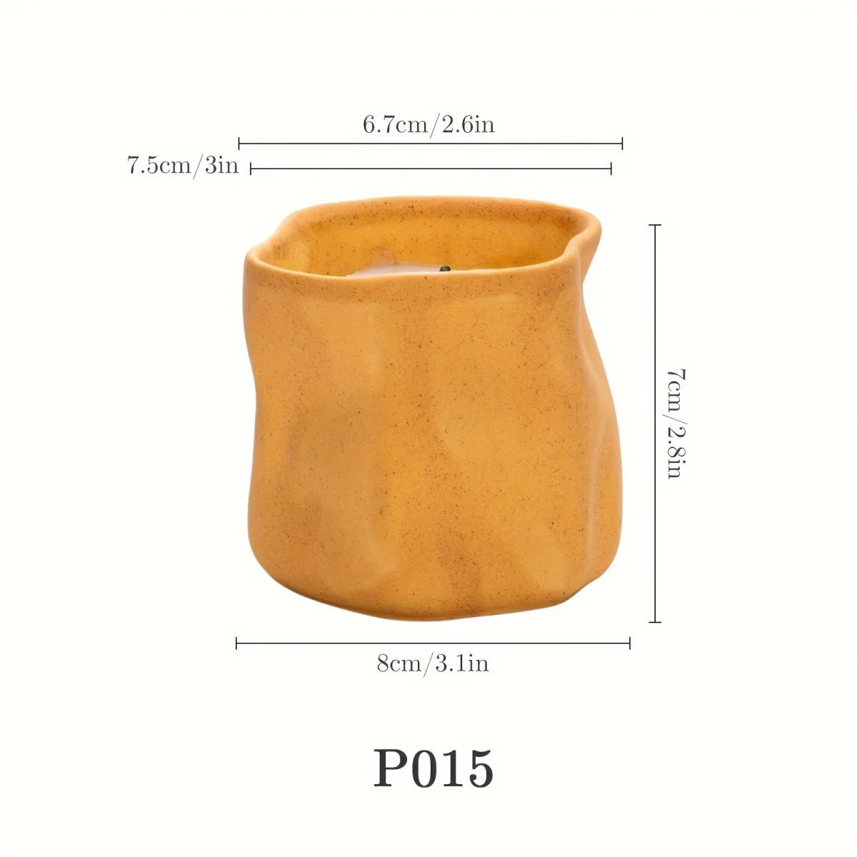 Nordic Stijl Keramische Kandelaar - Moderne Minimalistische Geometrie, Perfect voor Kerstmis en Feestdecoratie - Afbeelding 8