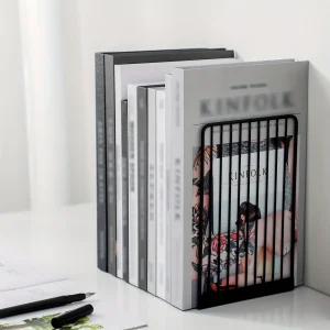 IronHold - 2-Pack Universele Metalen Boekenstandaards