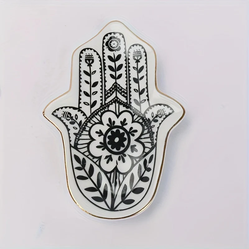 PalmTray - Ovale Keramische Sieradenlade - Afbeelding 3