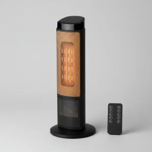 Kachel Elektrisch Tower Heater Metaal Draaibaar Snelverwarming