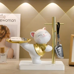 CatKeeper - Decoratieve Hars Sleutelhouder