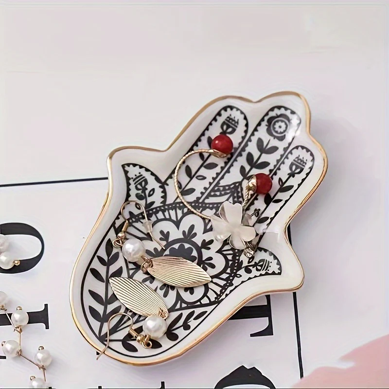 PalmTray - Ovale Keramische Sieradenlade - Afbeelding 5