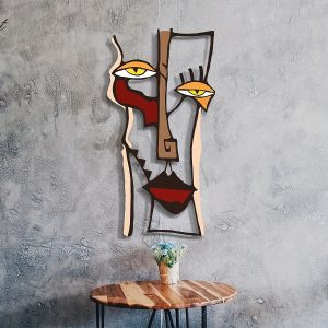 HerringboneArt - Klassieke Herringbone Metalen Wandsculptuur