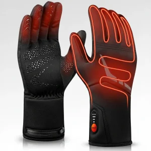 Verwarmde Handschoenen Ski Waterdicht Touchscreen Wintersport