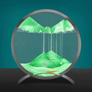 SandFlow - LED Zandkunst Tafellamp met Bewegende Zandpatronen voor Ontspanning