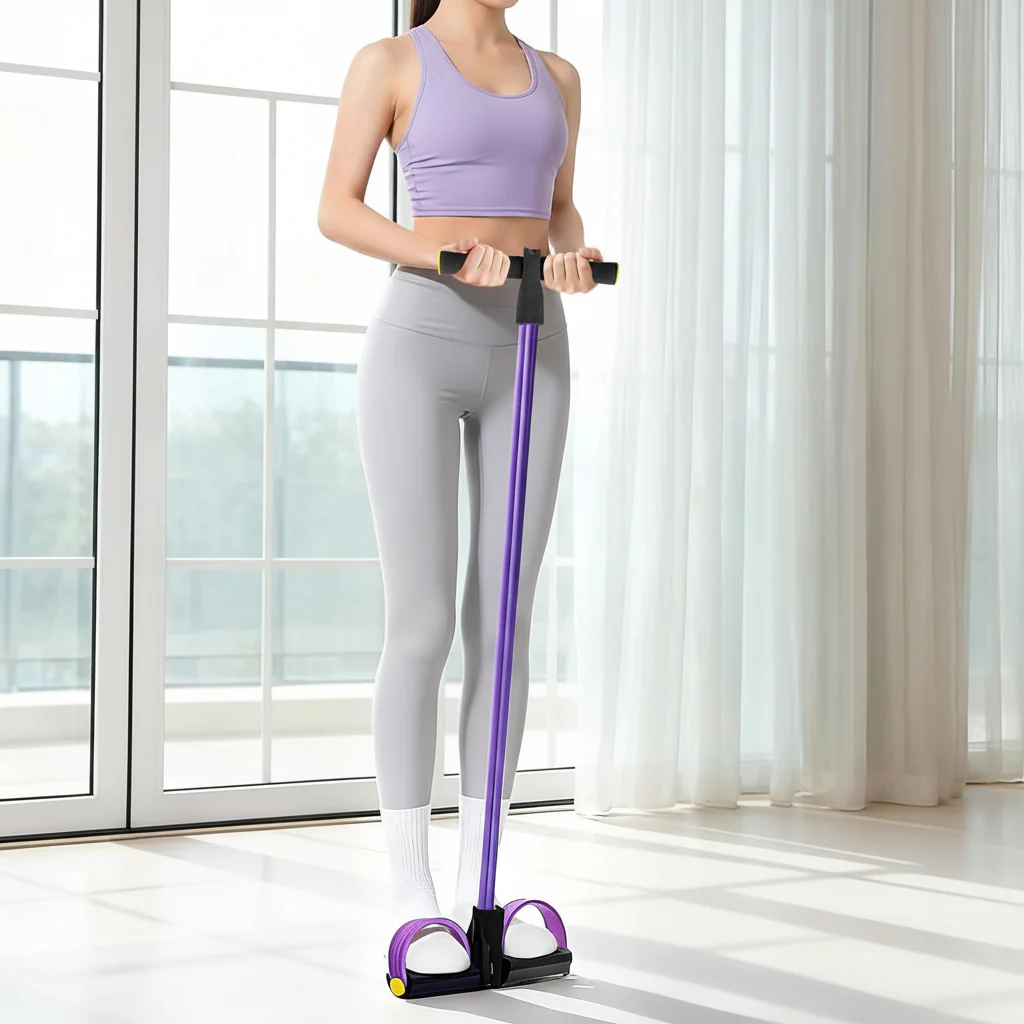 Fitnessband Weerstand Pedalen Full Body Training Thuis - Afbeelding 7