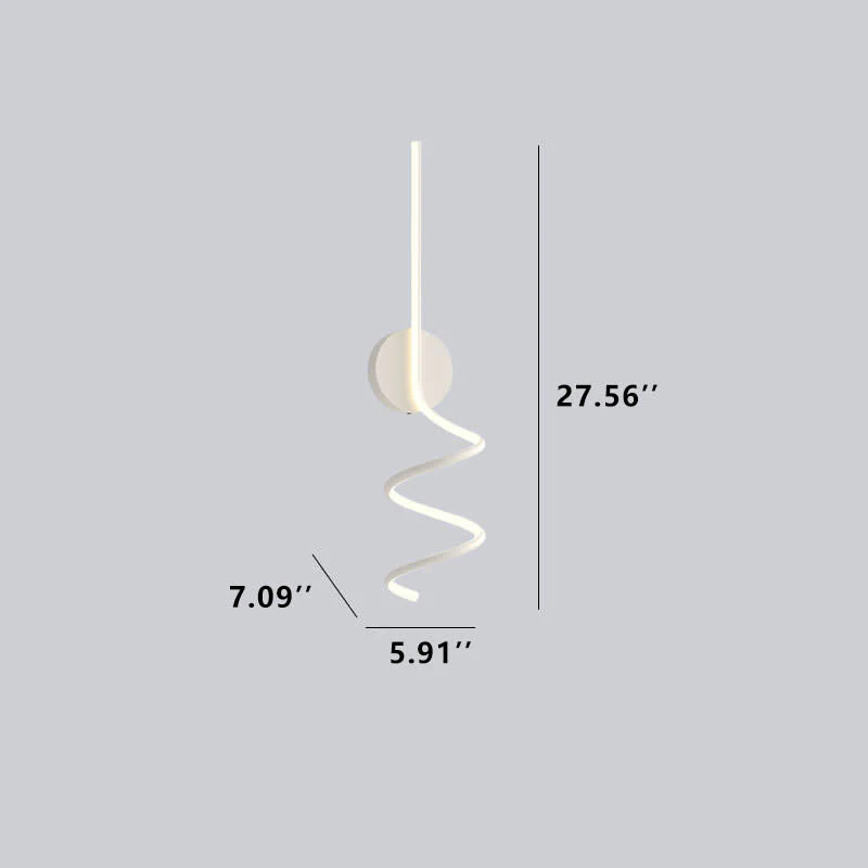 LumiArc - Minimalistische creatieve Arcs Lines LED-wandlamp - Afbeelding 5